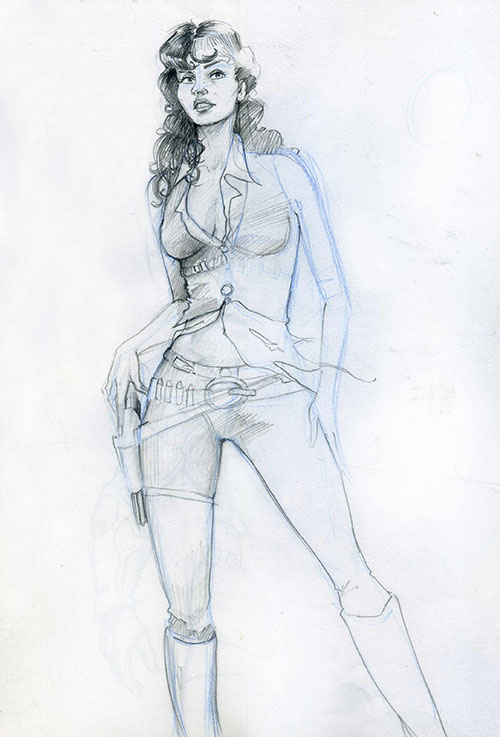 Sketches - Cowgirl